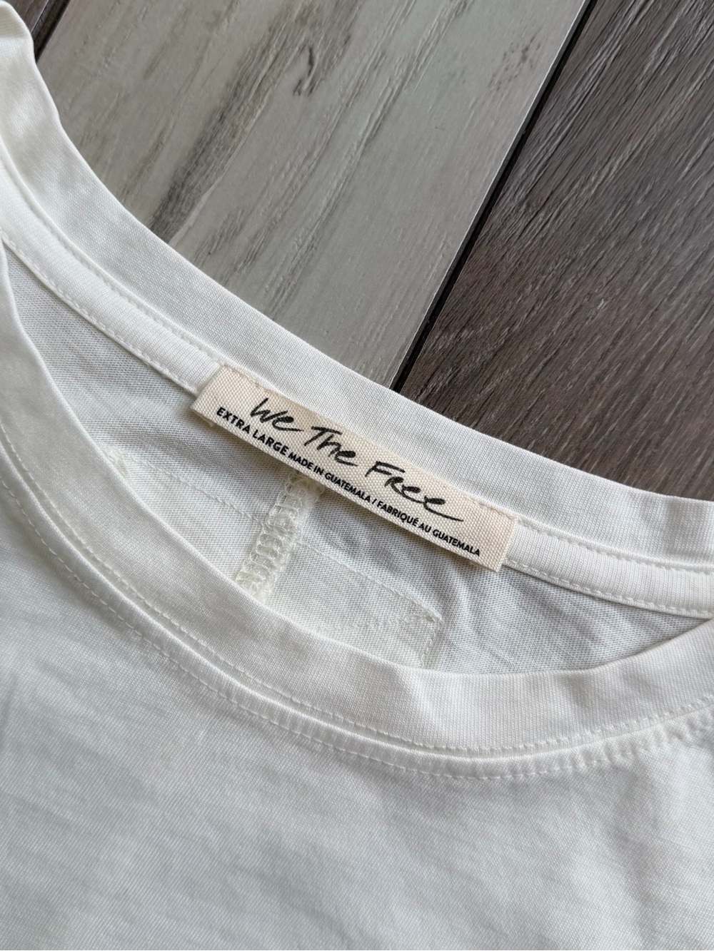 Free People Alissa Tee - Ivory - Picture 4 of 10